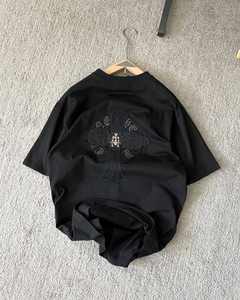 เสื้อยืดผู้ชายทรงสลิมฟิตผ้าฝ้าย100% คอกลมพิมพ์ลายออกแบบได้ตามต้องการ - Product Image 2