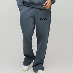 Pantalones Deportivos Casuales para Hombre, de Lona Resistente, Ecológicos, 100% Algodón, Transpirables, Corte Holgado, Pierna Recta, Cintura Media, Personalizables - Product Image 3