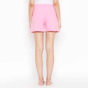 Haute Qualité OEM ODM Femmes Casual Sports Sweat Rose Shorts Léger Respirant Mi-Taille Taille Haute Conception - Product Image 4