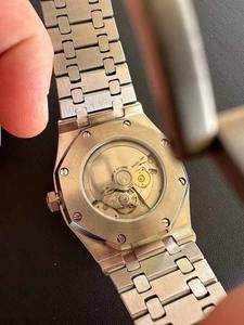 Reloj de Lujo para Hombre de 44mm con Esfera y Correa de Moissanita, Diseño Esqueleto, Pasa el Test de Diamantes, Joyería de Moda - Product Image 3