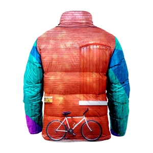 New Design <b>Men's</b> <b>White</b> Duck Down Jacket Plus Size Winter Puffer with Heat Padding Fashionable Fabric Jacket Haus Industries - Product Image 5