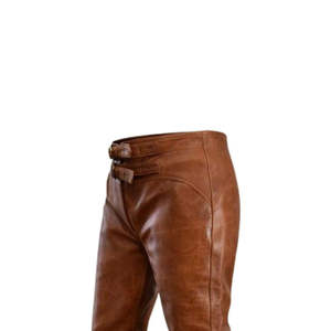 กางเกงหนังแฟชั่นผู้ชายสไตล์ล่าสุด ระบายอากาศได้ดี มีสไตล์ คุณภาพเยี่ยม ราคาถูก ทรงตรง พร้อมจำหน่าย - Product Image 6