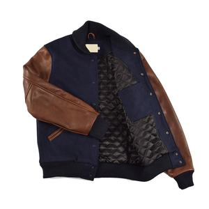 Haute Qualité Lâche Personnalisé Personnalisé Hommes Vestes Bomber Varsity Manteaux Casual Hip Hop Coupe-Vent Vêtements Hommes Veste Fitness - Product Image 1