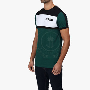 เสื้อยืดผู้ชายแบบเรียบสีพื้น ผ้าถักอย่างดี คุณภาพสูง เป็นมิตรกับสิ่งแวดล้อม แห้งเร็ว ระบายอากาศได้ดี สวมใส่สบาย มีไซส์ใหญ่ ราคา - Product Image 3