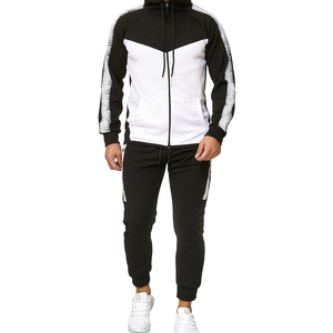 Chándal Deportivo Informal de Invierno 2025 con Logotipo Personalizado, Ecológico, 100% Poliéster, para Hombre, de Alta Calidad, con Cremallera Estampada, Unisex - Product Image 2