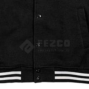 Chaqueta de invierno para hombre con logotipo personalizado al por mayor con cuello alto impermeable de poliéster para uso en exteriores Logotipo de posición frontal - Product Image 6