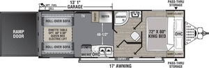 EN BUEN ESTADO, USADO CON CUIDADO, 2022 F-o-r-e-s-t R-i-v-e-r W-o-r-k & P-l-a-y 23LT EN VENTA - Product Image 2