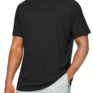 Camiseta deportiva de secado rápido para hombre, camiseta informal de manga corta de verano 2023, camiseta de gimnasio, ropa para hombre, camisetas de algodón 100% con cuello redondo - Product Image 6