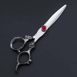Tijeras Premium Dragon Handle-Tijeras de corte de pelo de peluquero de acero inoxidable pulido con espejo de Chun Tara Industries - Product Image 4