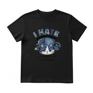 T-Shirt Unisex 100% Cotone 210GSM Stile Casual Taglie fino a 2XL con Stampa DTG e Serigrafia - Product Image 2