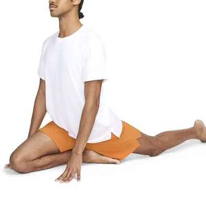 Shorts de course pour hommes personnalisés, vêtements de sport de gym, écologiques, en laine peignée, séchage rapide, respirants, taille élastique, polyester/spandex - Product Image 2