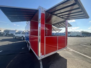 NUEVO Remolque de Comida de 8.5' x 20' con Plataforma de 5'… Remolque de Comida para Eventos, Camión Restaurante, Catering, Barbacoa - Product Image 3