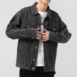 Chaqueta vaquera personalizada al por mayor de fábrica de alta calidad, ropa de hombre, chaqueta vaquera informal deportiva para hombre - Product Image 2