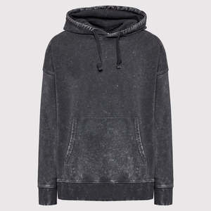 Autumn Men's <b>Oversized</b> Acid Wash Pullover <b>Hoodies</b> High Quality Custom Sports <b>Hoodies</b> with Logo Print <b>Long</b> Length OEM Supply - Product Image 4