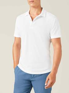 เสื้อโปโลสำหรับผู้ชายเสื้อโปโลปักโลโก้ตามสั่งไม่มีลาย - Product Image 3