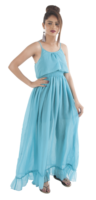 Robe longue d'été Hara Design pour femme en mousseline de viscose, à motifs floraux et animaux, à bretelles fines, plissée, décontractée, respirante, idéale pour la plage