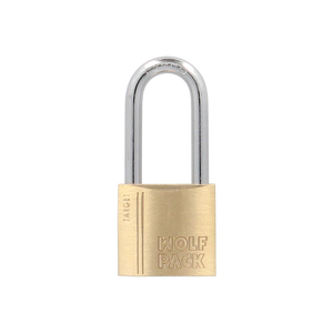 Lucchetto in ottone con anello lungo da 30 mm. - Product Image 1