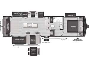 Nouvelle caravane Keystone Cougar 29RLI 2026 - Product Image 3