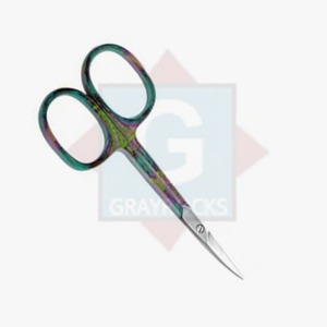 Ciseaux courbés réutilisables Maquillage Manucure Ongles Ciseaux à cuticules Accessoires de beauté - Product Image 4