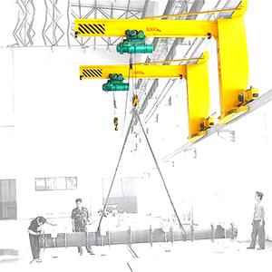 Grue murale mobile compacte 0,5t 1t 2t 5t pour ligne de production industrielle, montée sur rail ou murale - Product Image 3