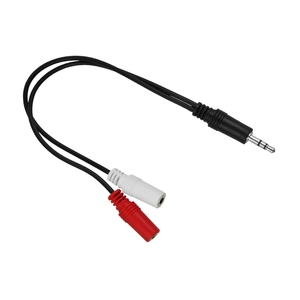 Confezione da 10 cavi audio Y da 0,20 m, splitter con jack stereo da 3,5 mm a 2 connettori femmina da 3,5 mm - Product Image 5