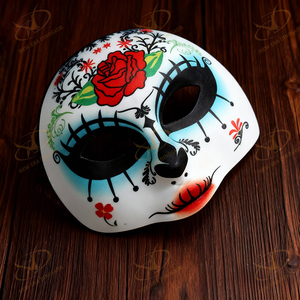 Ngày Của Người Chết Giả Trang Cổ Điển EVA Tự Làm Sơn Mặt Nạ Cho Nam Giới Phụ Nữ Mexico Lễ Hội Phong Cách Đảng Mặt Nạ Cho Halloween - Product Image 4