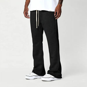 Pantalon de survêtement baggy vintage de haute qualité pour hommes, style décontracté, avec broderie lourde personnalisée du fabricant - Product Image 3