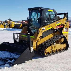 Chargeuse sur chenilles compacte Caterpillar 259D3 d'occasion, faible nombre d'heures, moteur diesel de 74 CV, accouplement rapide hydraulique, commandes par joystick - Product Image 1