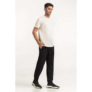 T-shirts basiques 100 % coton, jersey compressé, design uni, 240 grammes, coupe ample, impression sérigraphique, style coréen, modèle MN-TS-SS25-001 - Product Image 1