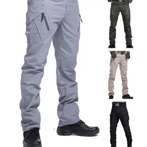 Custom Men's Water Repellent Combat Hard Wearing Tactical Pants Abrasive Resistance Fishing Trekking Hiking Outdoor Trousers