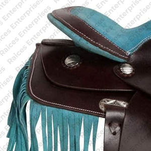 Sillín inglés antideslizante hecho a medida de alta calidad, sillines de caballo occidentales de cuero genuino, venta al por mayor, cantidad a granel de etiqueta privada - Product Image 6