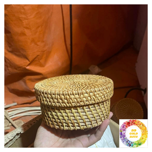 Platos de cargador de ratán únicos y manteles individuales Decoración de mesa rústica colgante de pared hecho a mano perfecto para eventos de comedor - Product Image 2