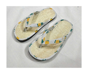 Premium Handmade Seagrass <b>Slippers</b> Natural Water Hyacinth Eco-Friendly <b>Slippers</b> for Spa Hotel Resort Home Vietnam Supply - Product Image 3