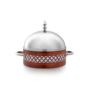 Marmite Chauffe-Plat Métallique Émaillée pour Buffets, Mariages et Services Hôteliers – Collection Fêtes et Événements – Vente Flash - Product Image 1