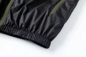 Veste coupe-vent à col montant en toile enduite, dernier design, pour hommes - élégante, personnalisée, chaude, matelassée, imperméable pour l'hiver - Product Image 3