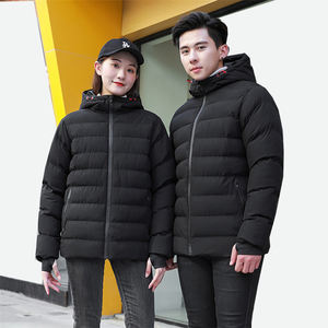 <b>Men's</b> High Street <b>Top</b> Trending Winter Clothing Lightweight Hooded Puffer Jacket with Comfortable Solid Zipper Front Best Quality - Product Image 1