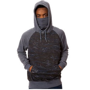 Pasamontañas de Cara Completa Personalizado 2026 con Serigrafía y Bordado, Estilo Vintage, Hombro Caído, Felpa Francesa, Streetwear Ninja - Product Image 3