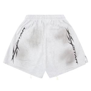 Logotipo personalizado Hombres Gimnasio Negro Corto En Blanco Deportes Jogger Swim Beach Hombre Verano Malla Pantalones cortos de chándal Pantalones para hombres Pantalones cortos de sudor - Product Image 4