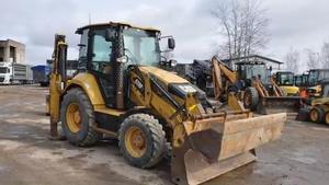 Retroexcavadora CAT 420F Usada en Venta, Equipo Pesado de Bélgica, Carga Nominal de 7 Toneladas, 2950 KG, Motor, Caja de Cambios, Bomba, Cargador - Product Image 6