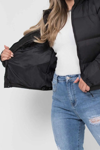 Veste matelassée à bulles pour femme, fabrication sur mesure OEM, hiver, respirante, chaude, faible MOQ, veste matelassée à bulles confortable pour femme - Product Image 5