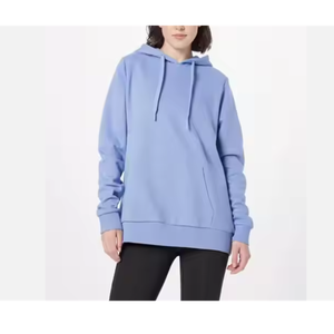 Sudadera con capucha de mujer de venta caliente en diseño de impresión informal transpirable multicolor estilo europeo americano fabricado en Bangladesh - Product Image 2