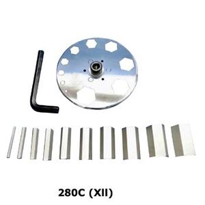 ENSEMBLE DE COUPE-DISQUE HEXAGONAL Utilisé pour créer des composants de bijoux uniques comme des pendentifs, des boucles d'oreilles et des breloques. - Product Image 1