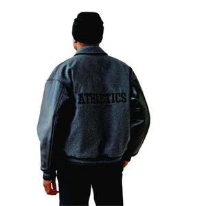 Breathable Custom Varsity Baseball Jacket Split Letterman Bomber Windbreaker <b>Lightweight</b> Jacket <b>Coat</b> for Adult Youth - Product Image 4