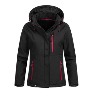 Veste Softshell pour femmes, imperméable, respirante, légère, coupe-vent, écologique, séchage rapide, vêtements de randonnée en plein air - Product Image 6