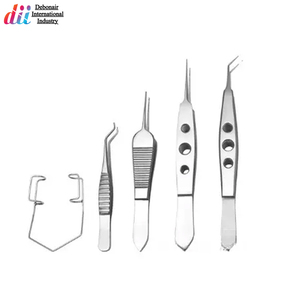 Juego de instrumentos de Microcirugía Ocular de 11 piezas de acero inoxidable de alta calidad, microinstrumentos oftálmicos de precisión CE OEM - Product Image 5