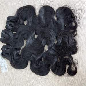 El más nuevo modelo de cabello VQ Laura Body Wave alta calidad 100% cabello de trama virgen 95-100g gran Stock negro extensiones de cabello Frontal cabello - Product Image 1