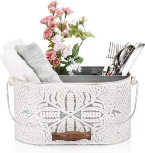 Porte-couverts de haute qualité dans un nouveau look porte-ustensiles de coutellerie pour ensembles de couverts nouveau look boîte de rangement de cuisine en métal dans un nouveau style - Product Image 4