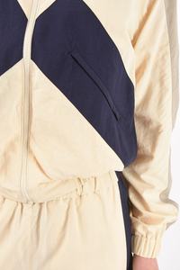 Chaqueta para correr al aire libre de nailon ligero para mujer personalizada al por mayor chándal de bloque de color cortavientos transpirable e impermeable - Product Image 4