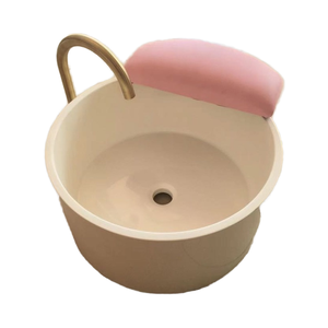 Chaise de pédicure de luxe bassin Portable Durable nouveau Style baignoire en Fiber de verre Application de spa utilisation de salon tuyau Jet <span class=keywords><strong>Massage</strong></span> bain de pieds - Product Image 2