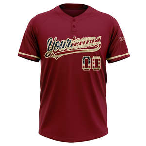 เสื้อเจอร์ซีย์แบบเต็มปุ่มสำหรับเล่นเบสบอลซอฟต์บอลแบบเร็วและซอฟต์บอลแบบช้า - Product Image 2